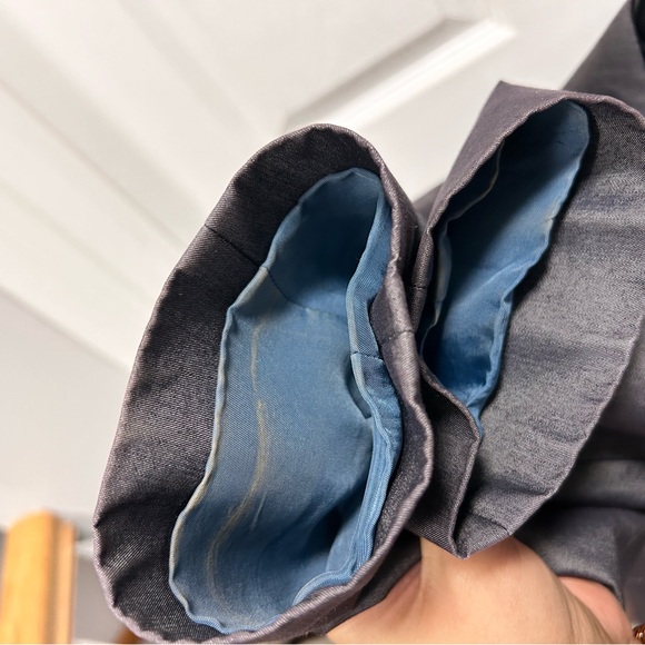 Banana Republic Gray Trench Coat - Picture 6 of 7